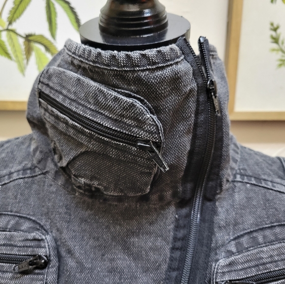 Demobaza Black Jacket Vest Medium - Picture 2 of 6